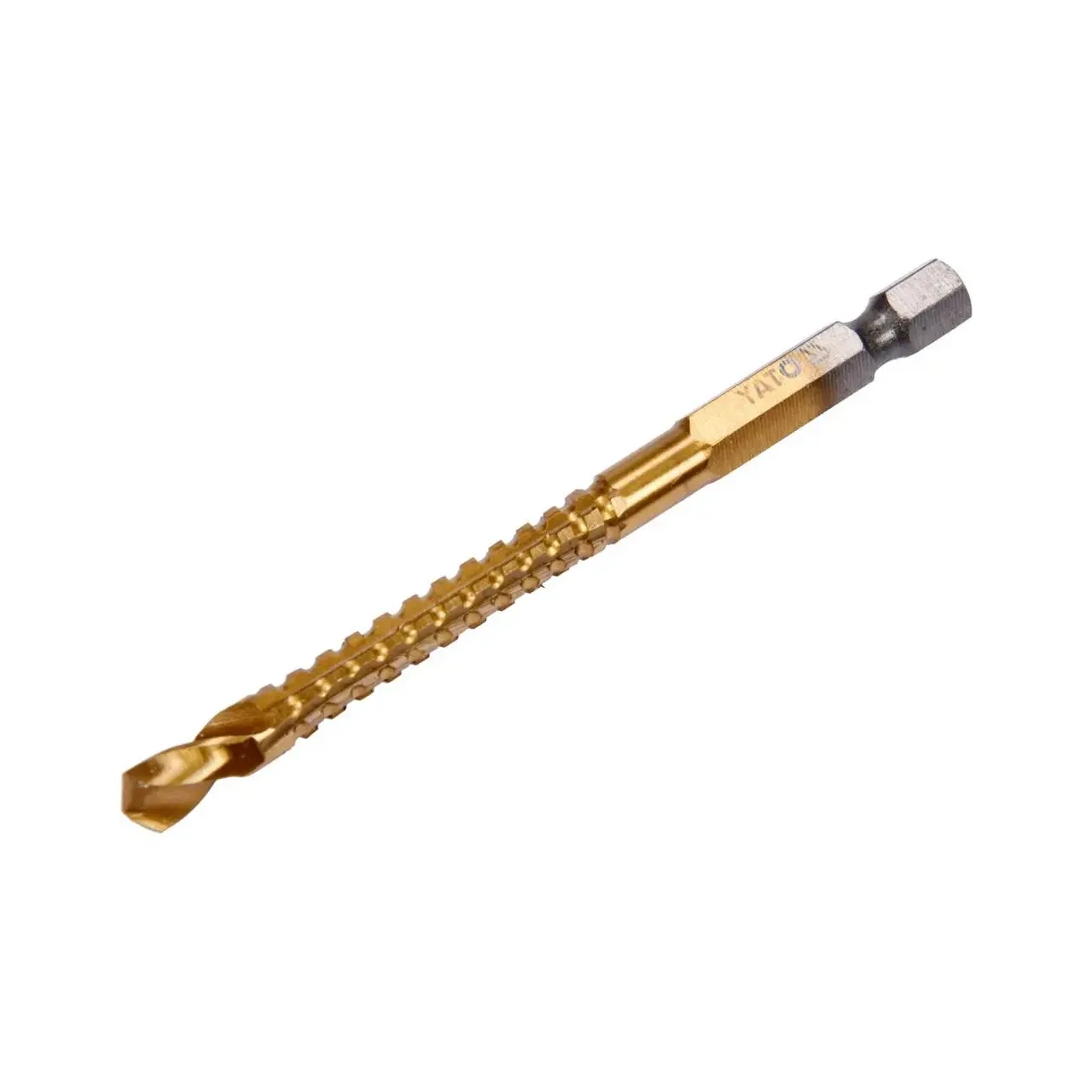 Burghiu freza prindere hexagonala 6,0mm hss-tin Yato YT-44823 1