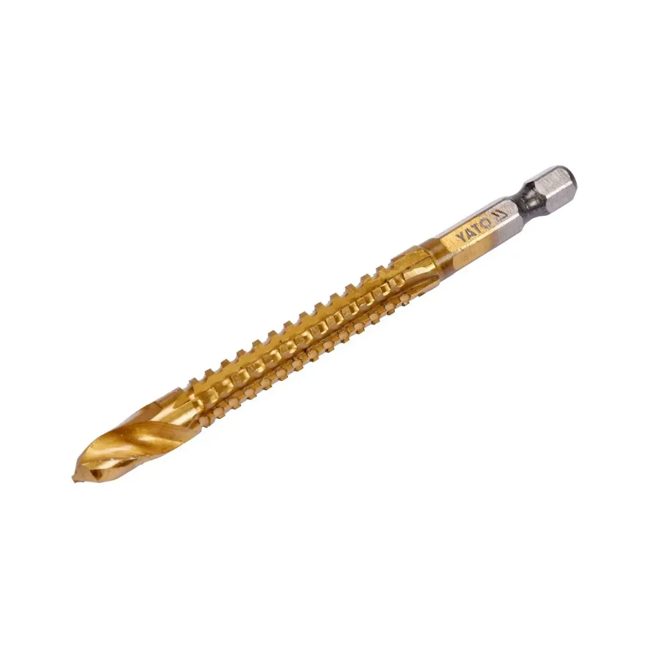 Burghiu freza prindere hexagonala 8,0mm hss-tin Yato YT-44826 1