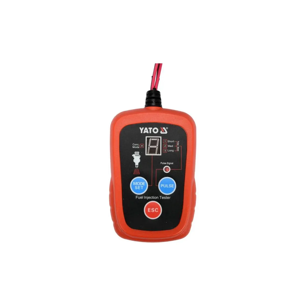 Tester injectoare, electronic, pentru motoarele pe benzina Yato YT-72960 1