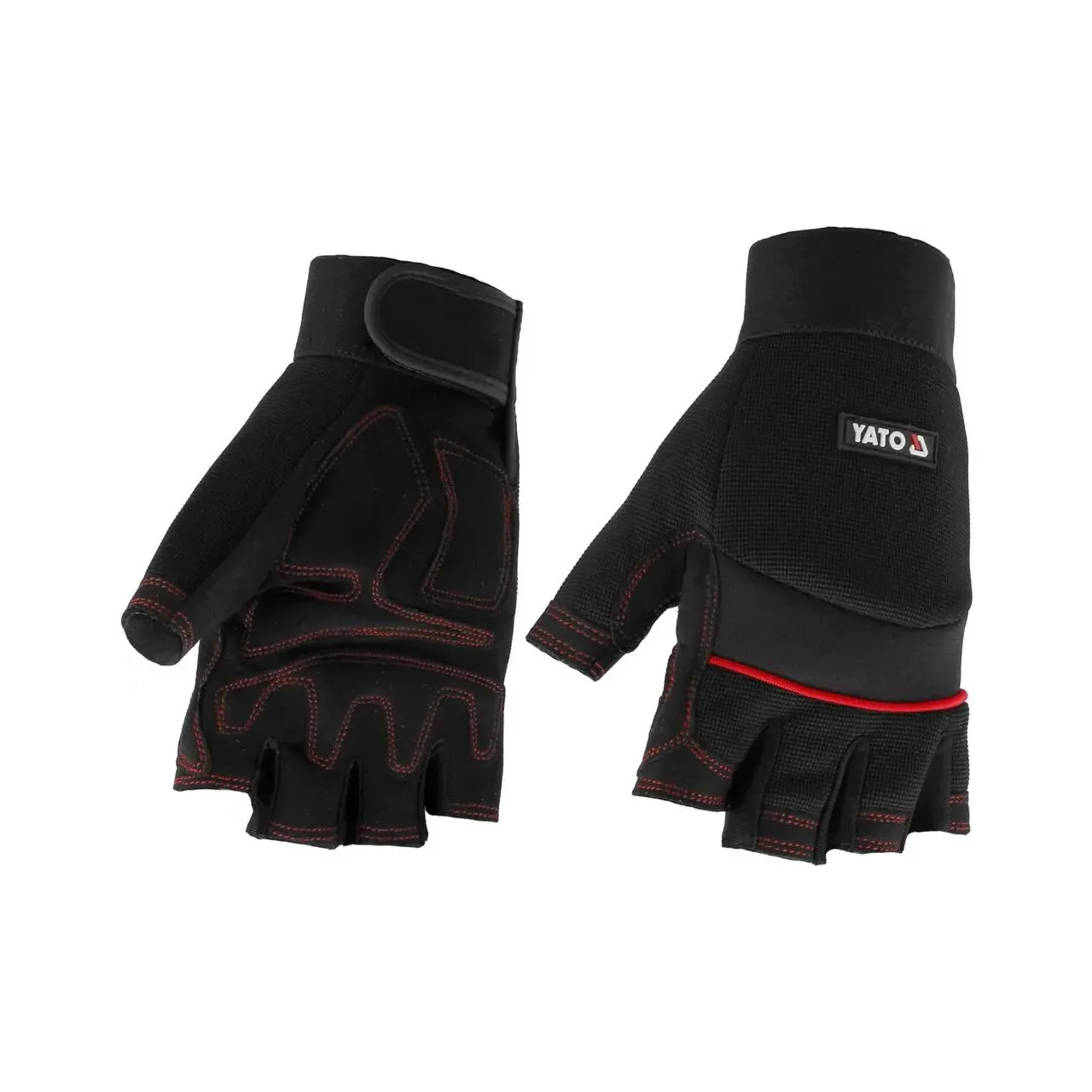 Manusi fara degete, negru, marimea 9 Yato YT-74659 1