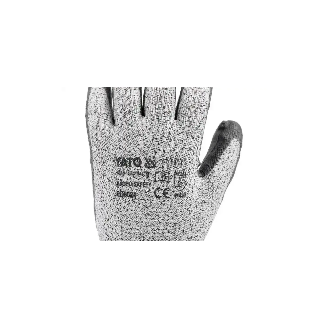 Manusi de protectie hppe negre pu, marimea 10 Yato YT-74772 4