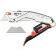 Cuțit cu lamă trapezoidală retractabilă, Yato YT-75204 4