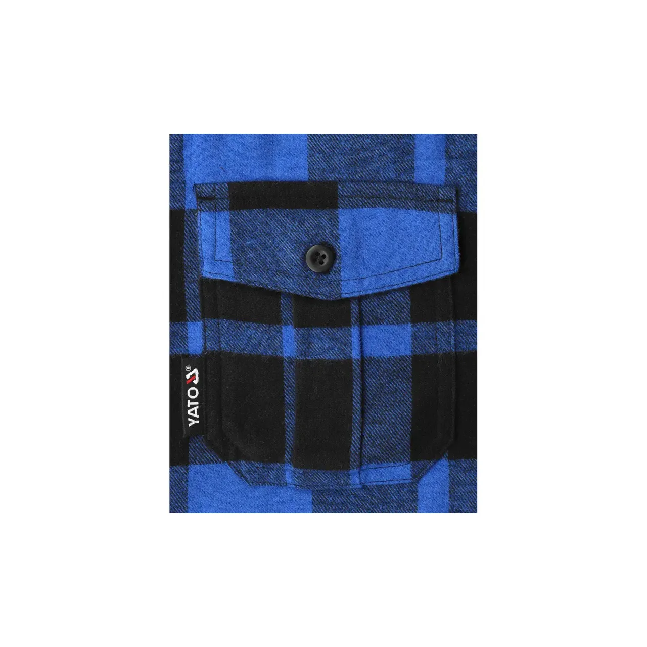 Camasa de flanel, albastru, marimea xl Yato YT-78809 2