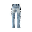 Pantaloni lucru jeans albastr elastan xl Yato YT-79074 5