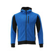 Jacheta fleece cu gluga sarna albastra l Yato YT-79162 3