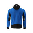 Jacheta fleece cu gluga sarna albastra l Yato YT-79162 4