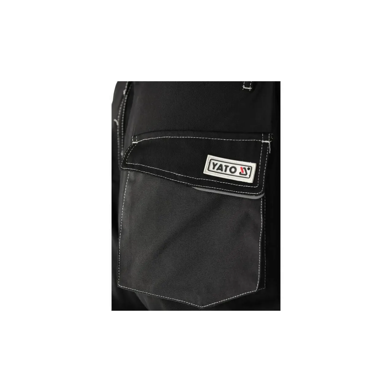 Pantaloni de lucru cu elastan, benzi reflectorizante, 2xl Yato YT-79444 5