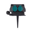 Priză de grădină dublă ip44 4x230v, Yato YT-81270 5