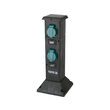 Priză de grădină stâlp pp ip44 4x230v, Yato YT-81274 1
