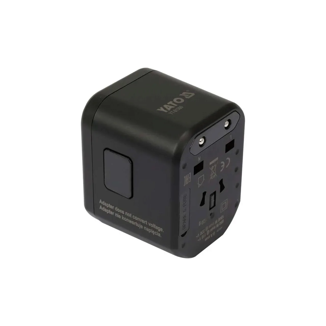 Adaptator  călătorie usb, usb-c 18w 1