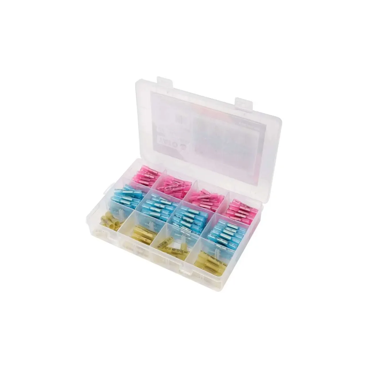 Set 200 cuple termocontractabile 0.5 - 6 mm2 Yato YT-81461 1