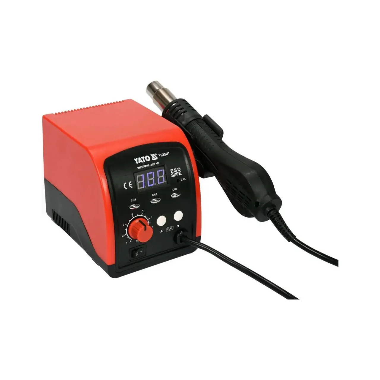 Stație de lipit cu pistol cu aer cald 750 W Yato YT-82457 1