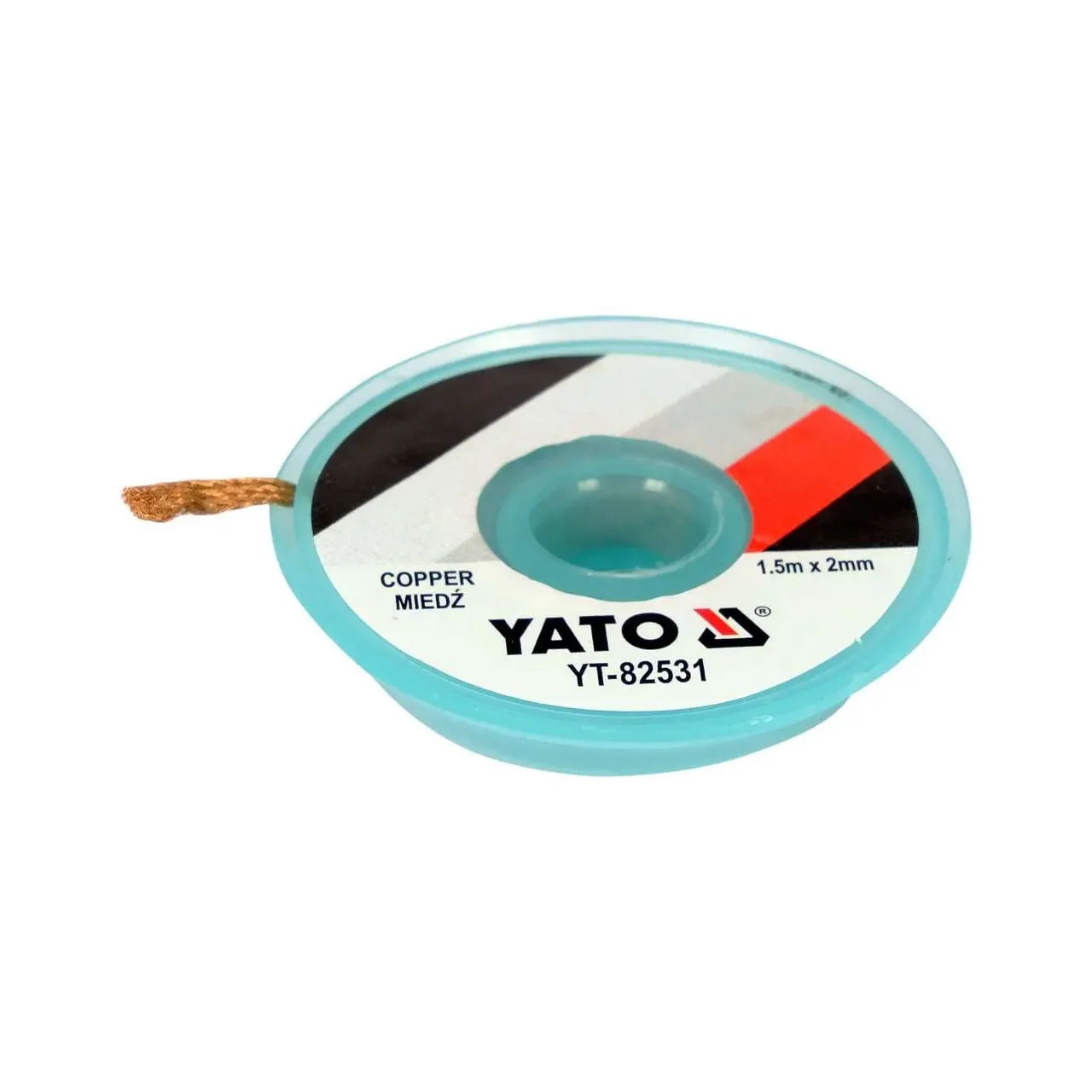 Bandă împletită de cupru 2.0 mm x 1.5 m Yato YT-82531 1