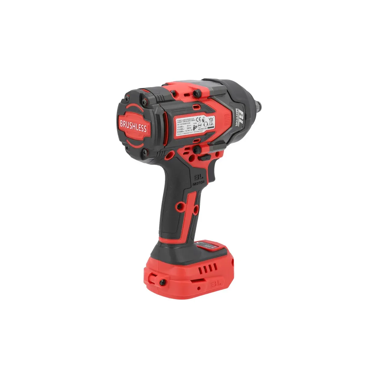 Pistol de impact 18v 1/2'' 1200nm, fara acumulator Yato YT-828072 3
