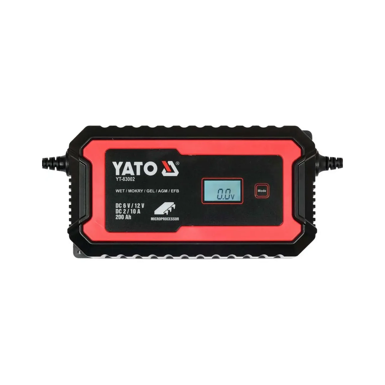 Redresor cu display LCD, Gama 6V / 2A, 12V / 10A Yato YT-83002 1