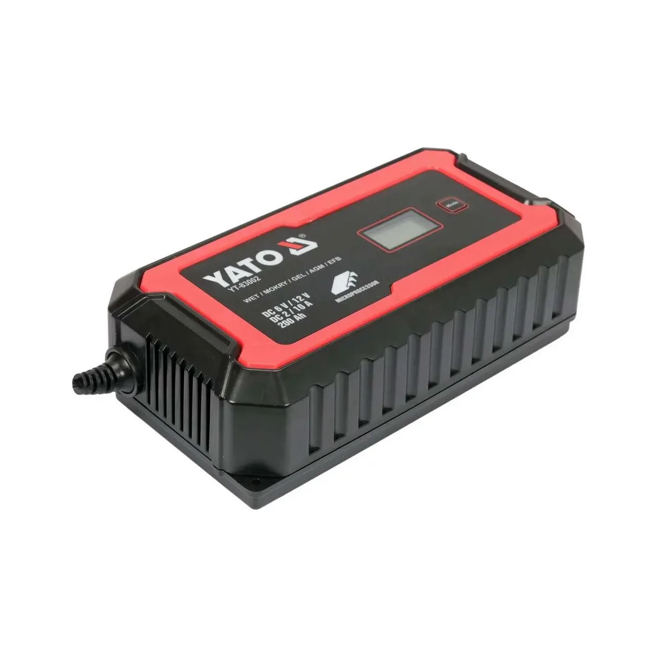 Redresor cu display LCD, Gama 6V / 2A, 12V / 10A Yato YT-83002 2
