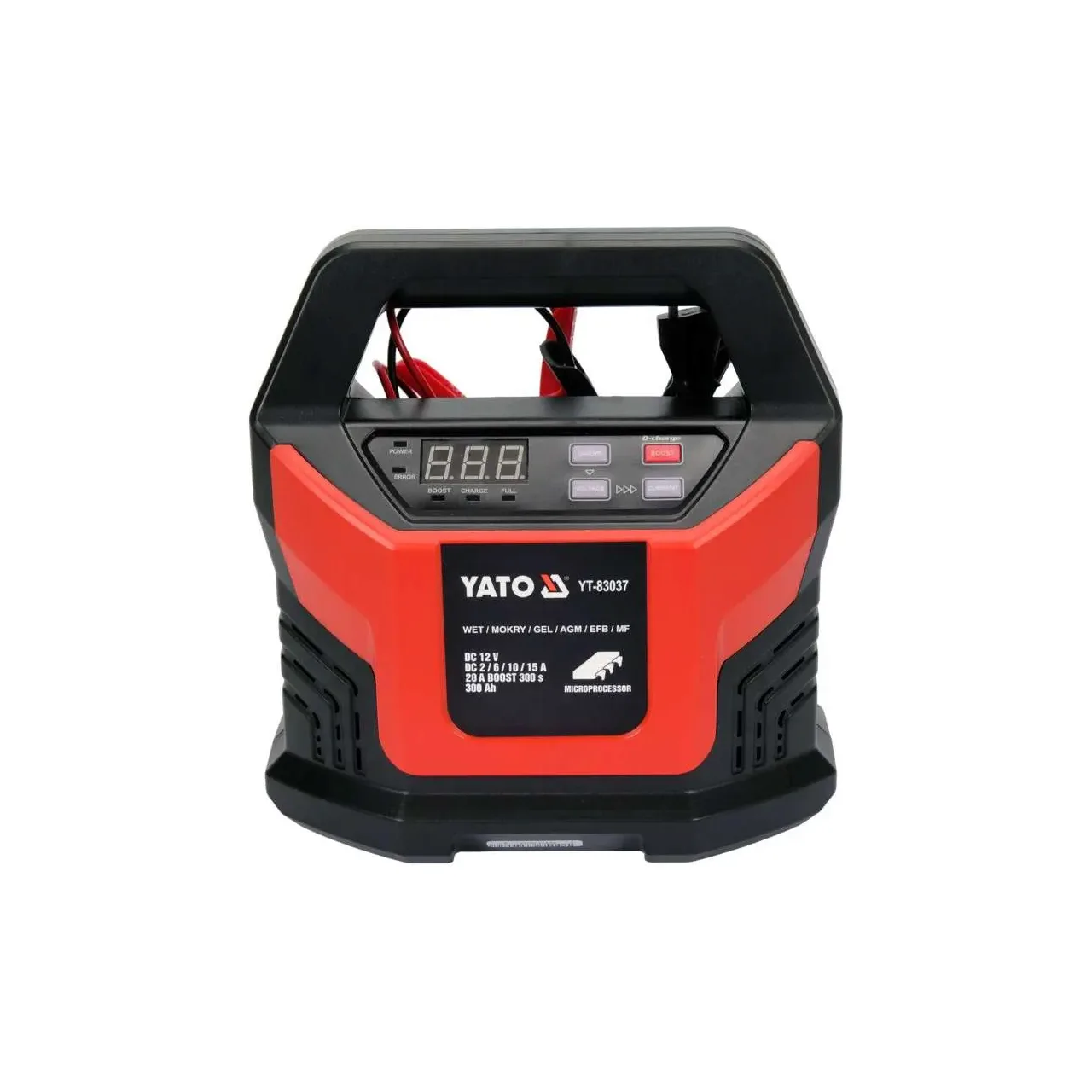 Redresor, Gama 12v / 2A, 6A, 10A, 15A + Boost Yato YT-83037 1