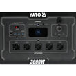 Stație încărcare portabilă 3600w, 3072wh, Yato YT-83096 1