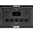 Stație încărcare portabilă 3600w, 3072wh, Yato YT-83096 18