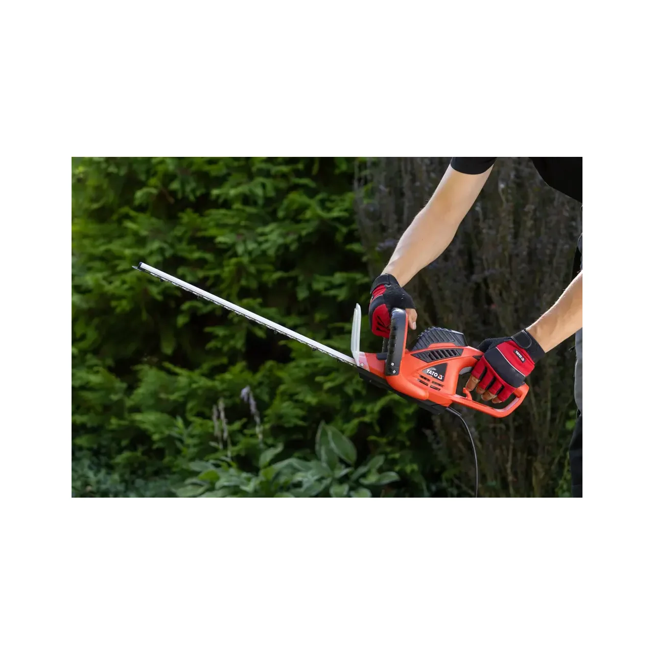 Foarfeca electrica pentru gard viu 600w Yato YT-84770 3