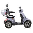 Cvadriciclu (Triciclu) electric, fara permis, Motor 1000W, Volta VM6, viteza maxima 25 km/h, autonomie max. 50 km, gri 4