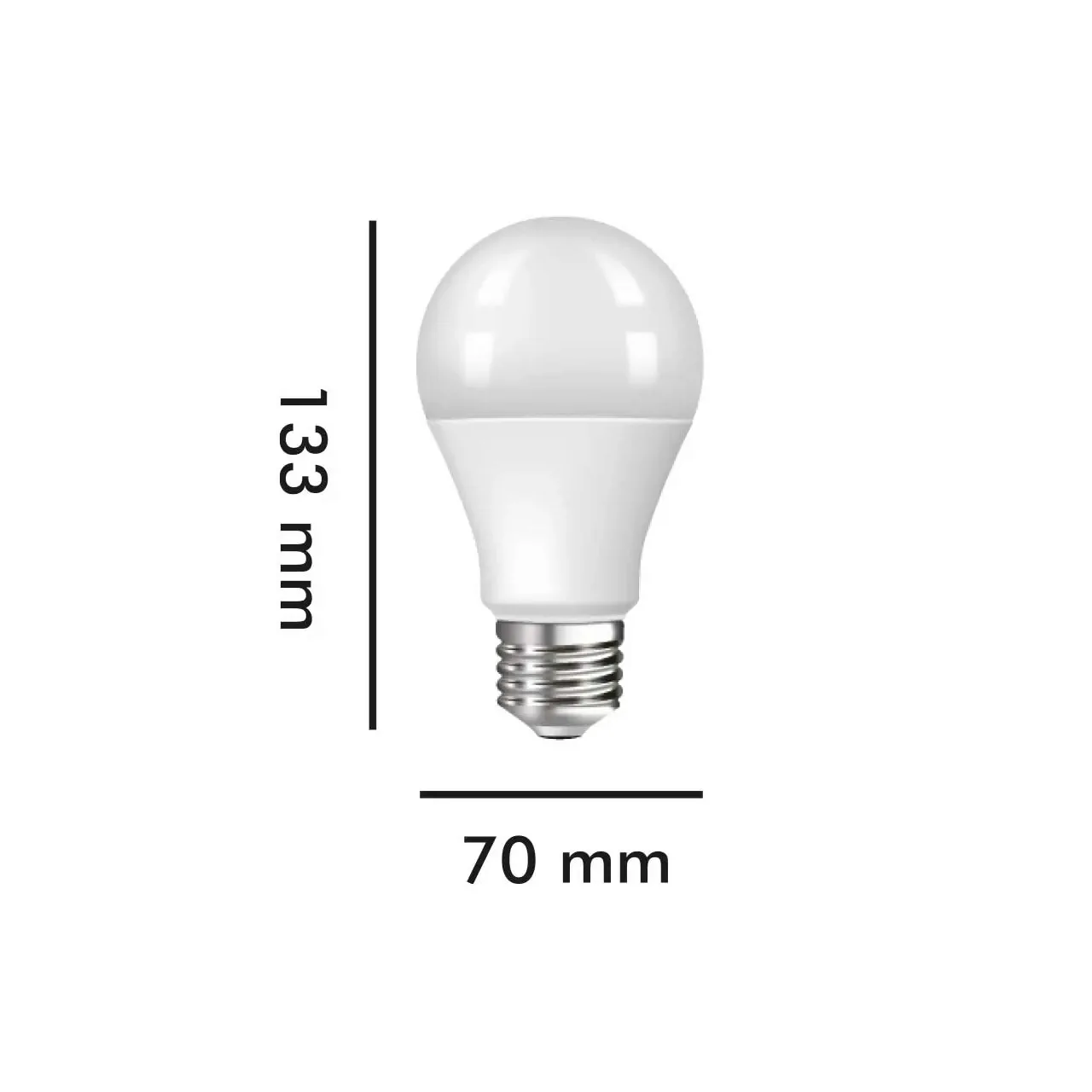 Bec LED A70 E27 16W lumina calda LC 3000K (include taxa timbru verde 0.40 lei) Valcor VLC11015 4