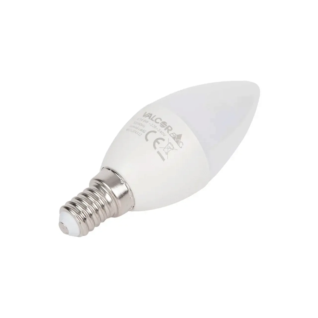 Bec LED lumanare B35 E14 6W lumina rece LR 6400K (include taxa timbru verde 0.40 lei) Valcor VLC11028 1