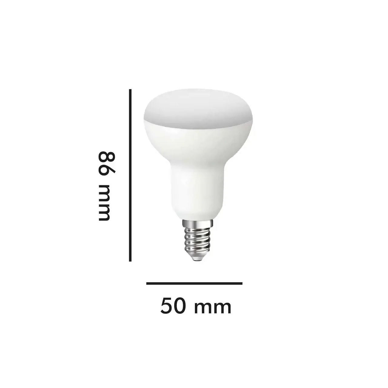 Bec LED spot R50 E14 6W llumina rece LR 6400k (include taxa timbru verde 0.40 lei ) Valcor VLC11031 4