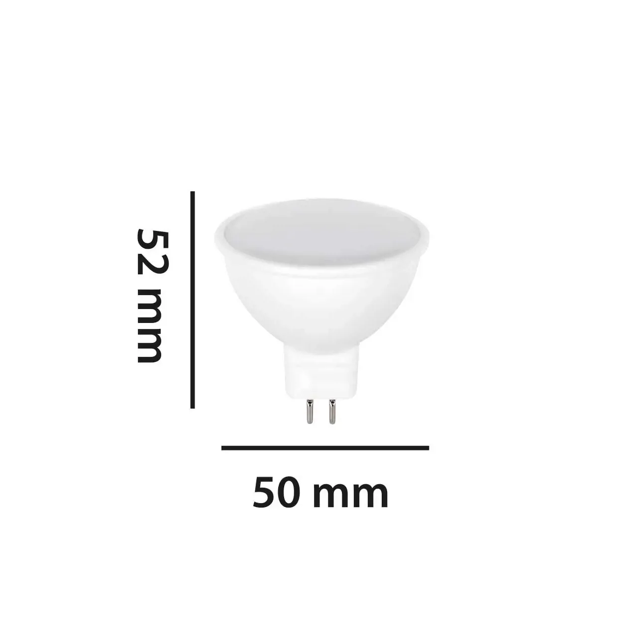 Bec LED spot dicroic MR16 6.5W GU5.3 lumina rece LR 6400K (include taxa timbru verde 0.40 lei) Valcor VLC11033 4