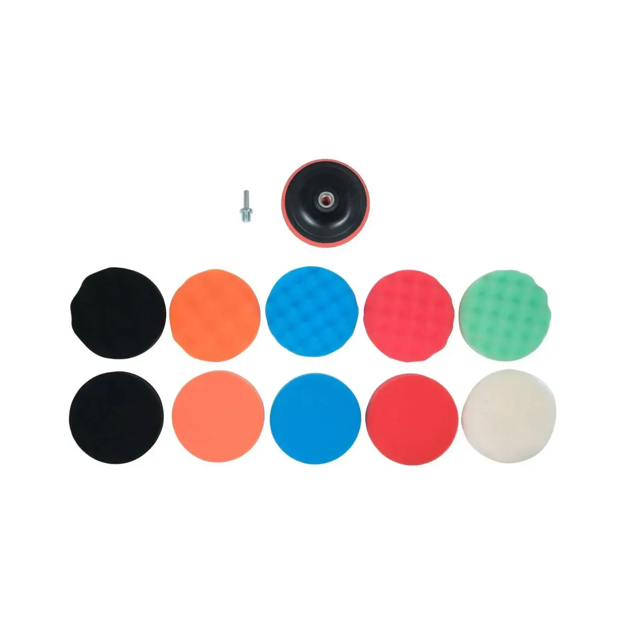 Set bureți polisat, 125mm, m14, 12 piese Yato YT-47931 1