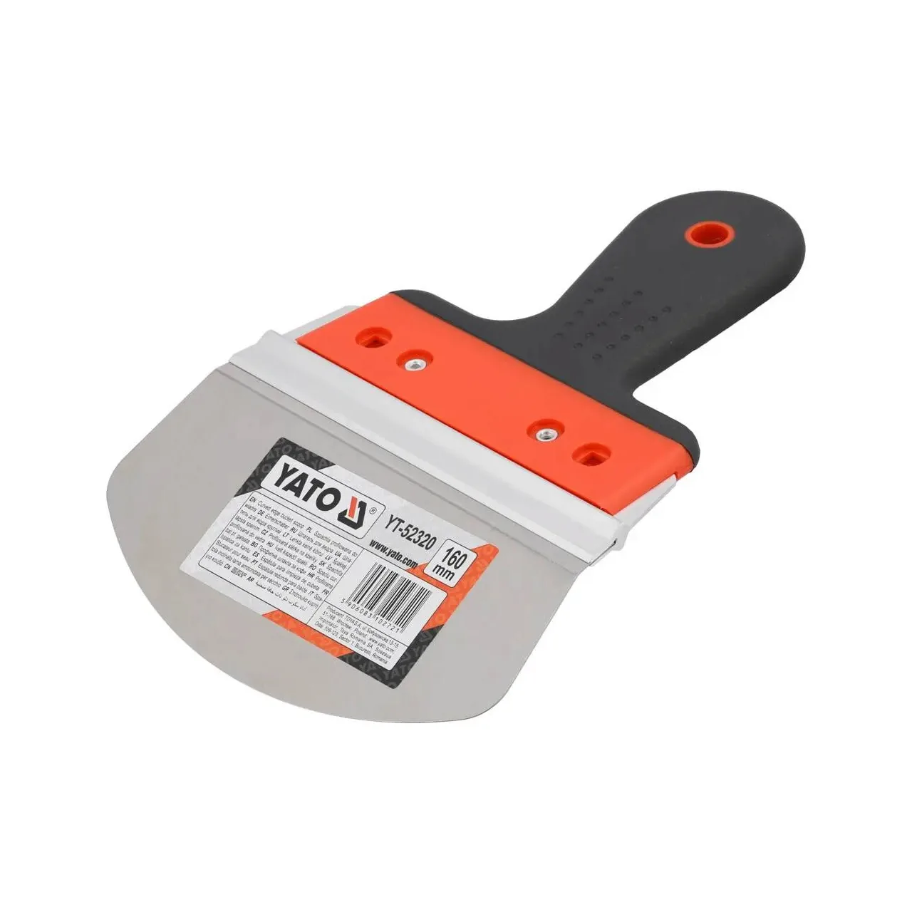Șpaclu inox, rotunjit pentru găleată Yato YT-52320 2