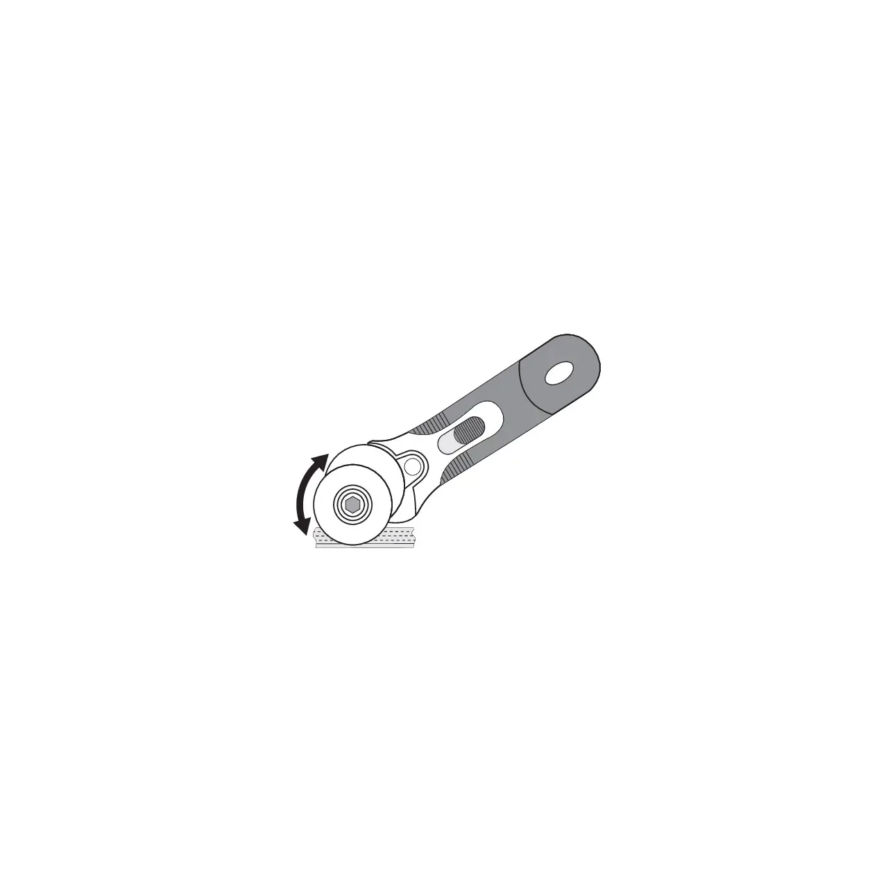 Cutter cu lamă rotunjită 45mm Yato YT-75360 3