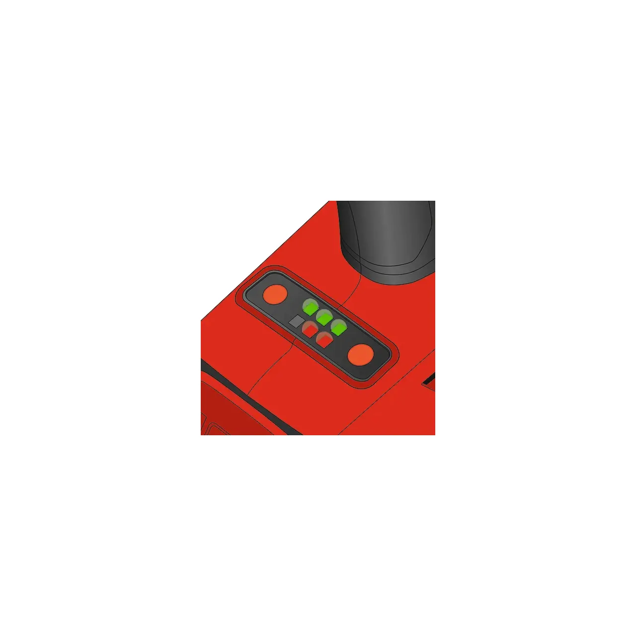 Pistol impact cu acum. 18v, 1/2