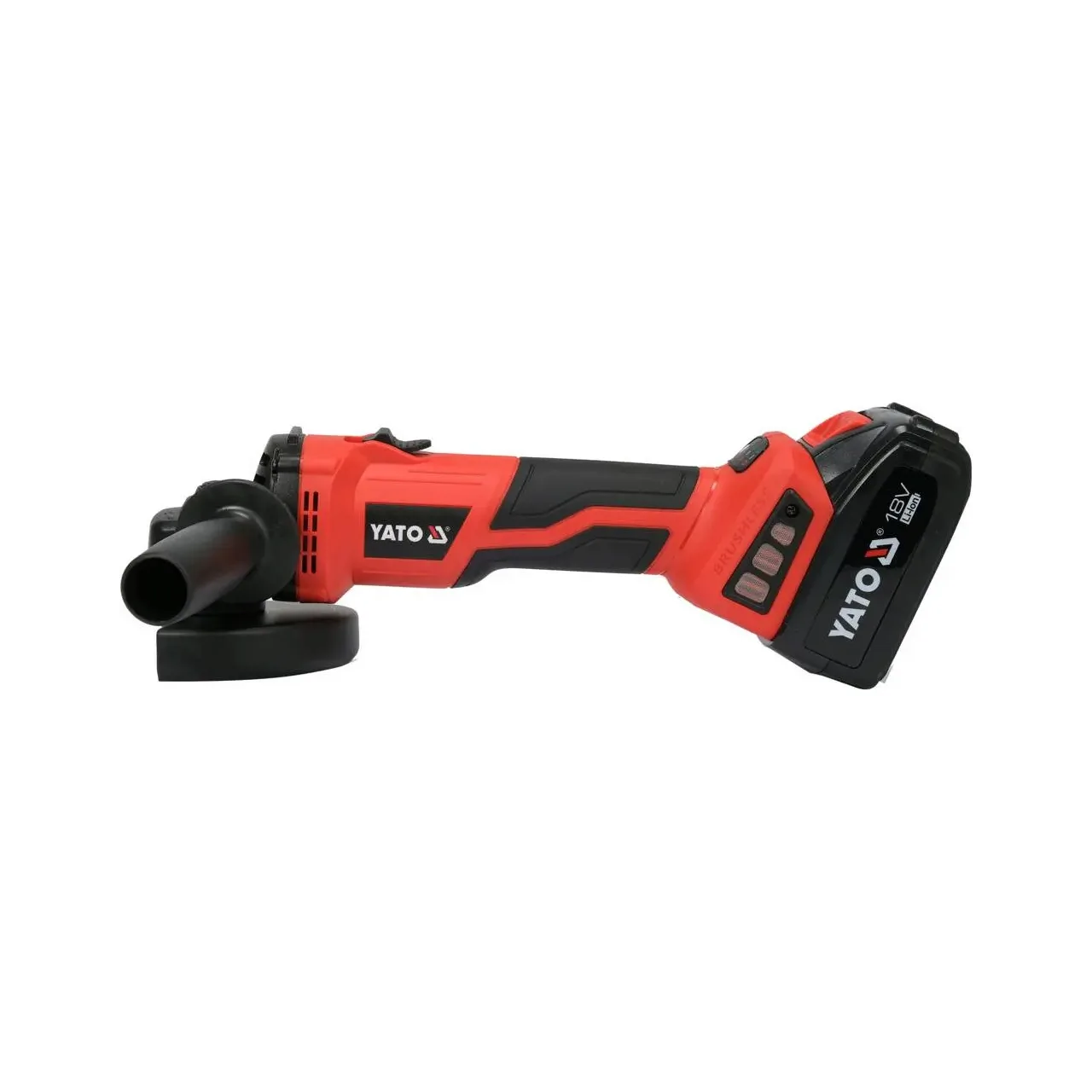 Polizor unghiular 18v, 125mm, 2x4ah Yato YT-828295 1