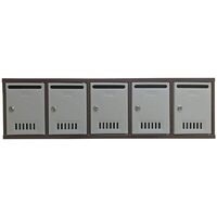 Cutie scrisori bicolor - modul 5 buc (st), DSH 447327