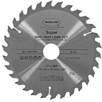Disc taiat lemn tct - 7"-180x30tx30 mm, DSH 271403