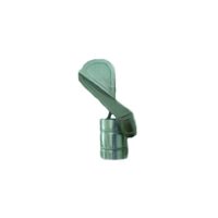 Capac terminal cocos pentru cos fum, zincat 120 mm, DSH 486098