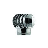 Capac terminal rotativ pentru cos fum, inox 200 mm, DSH 486135