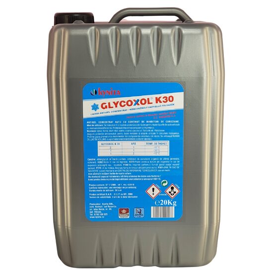 Antigel concentrat K30 20kg galben verzui