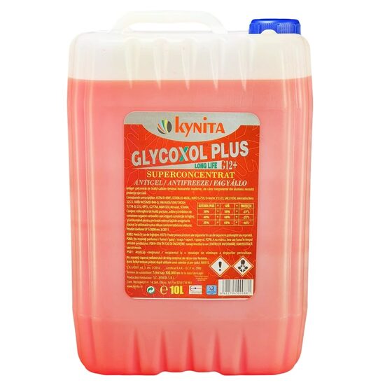 Antigel concentrat GLYCOXOL Plus tip G12+ 10l canistra