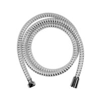 Furtun de duș 2.0m pvc chrome-alb