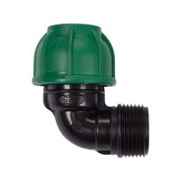 Conector pentru țevi PP 90° 25 x 1 Flo 88870