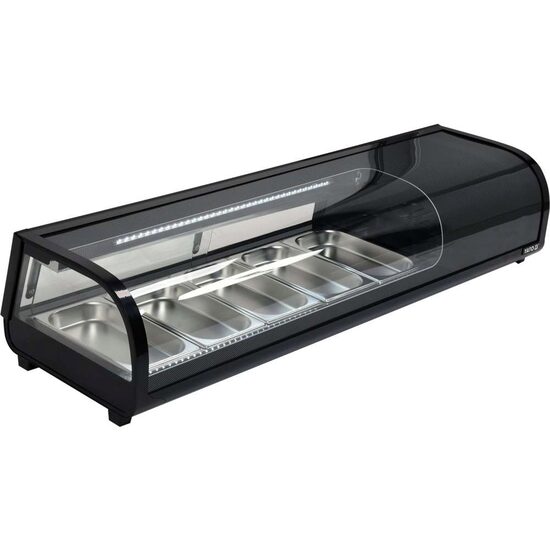 Vitrină frigorifică 5 x 1 / 3GN 135 x 42 x 26.5 Yato YG-05001