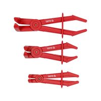 Set Clesti Plastic Pentru Furtune Auto, 3 Buc  Yato YT-08403