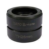 Capete de presare 26TH pentru inele interschimbabile Yato YT-21746