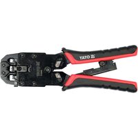 Clește pentru sertizarea mufelor RJ45 / RJ10 / RJ11 Yato YT-22443