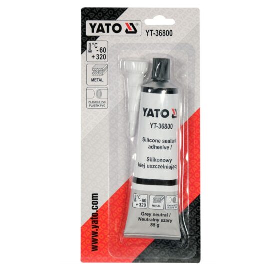 Adeziv Sigilant Siliconic 85G, GRI  Yato YT-36800