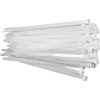 Coliere din plastic 200 x 7,6 mm 50 buc, albe Yato YT-70630