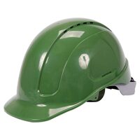 Cască de protecție verde cu reglare rapidă Yato YT-73975