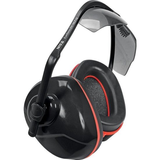 Căști antifon cu ochelari de protecție gri Yato YT-74635